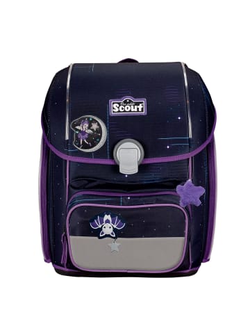 Scout Genius Exklusiv Safety Light Schulranzen-Set in Spooky Starlight
