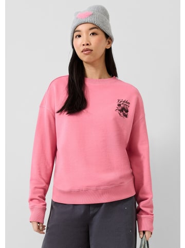 QS Sweatshirt in 41D0_rosa