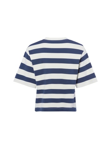 Marie Lund T-Shirt in indigo ecru - 0010