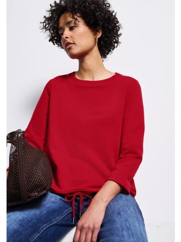 Street One Sweatshirt in glory red