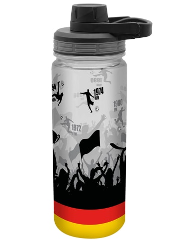 Geda Labels Trinkflasche Fußball Titel in Schwarz - 750 ml