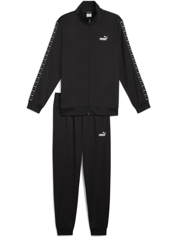 Puma Trainingsanzug "Poly Tape Suit" in Schwarz
