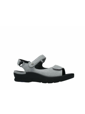 wolky Outdoor Sandalen für Damen in hell-grau