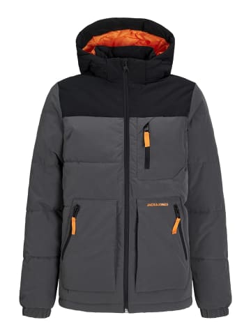 JACK & JONES Junior Steppjacke in Asphalt