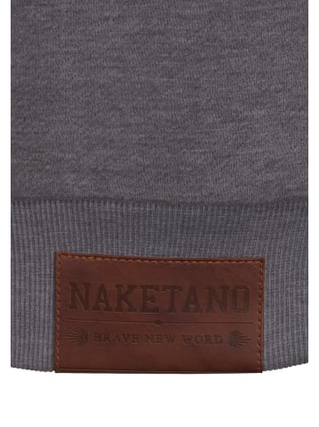 naketano Hoodie "Kifferboarder" in Grau