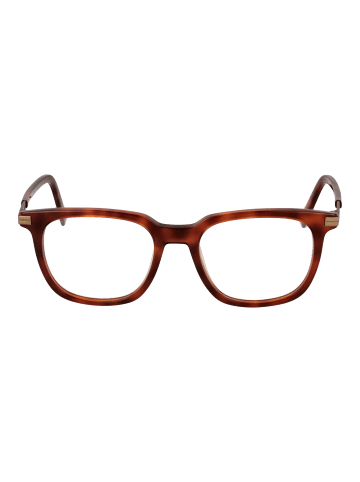 Ermenegildo Zegna Unisex Optische Fassungen Rechtwinklig Braun