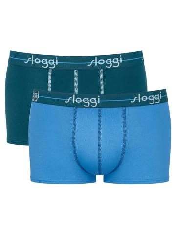 Sloggi Boxershort 2er Pack in Blau