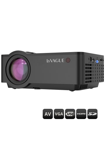 LA VAGUE LV-HD320 BUNDLE LED-Projektor inkl. LV-STA100FP in schwarz