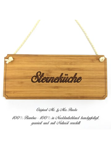 Mr. & Mrs. Panda Schild Sterneküche mit Spruch in Keine Angabe