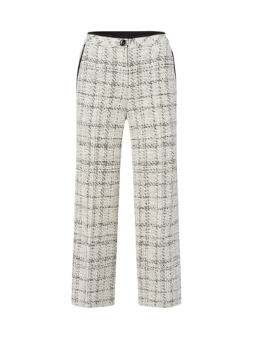MARC CAIN COLLECTIONS Hose Wukari in ecru schwarz
