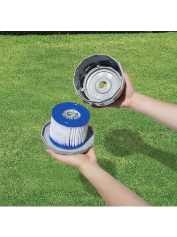 Bestway LAY-Z-SPA Xtras Filterkartusche Gr. VI 10,6x8cm Doppelpack in mehrfarbig