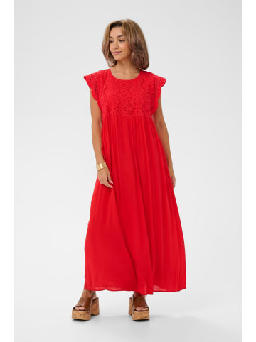 Cream Kleid CRZita Feminine in High Risk Red
