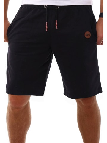 RESLAD Jogginghose Sporthose mit Brandpatch in schwarz