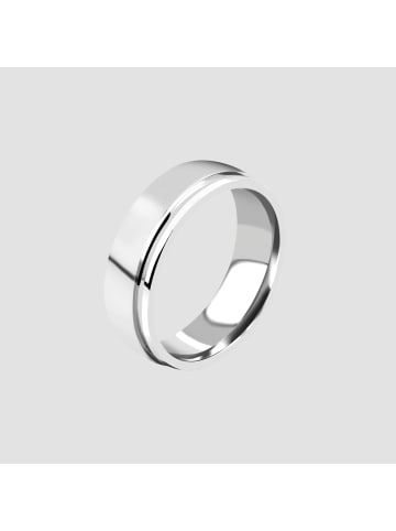 Adeliás Herren Ring aus Edelstahl in silber