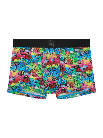 HOM Retro Pants Graffiti Wall in multico print