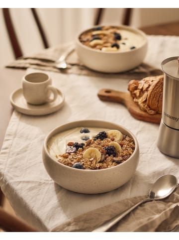 Cosumy Tiefe Teller Set 750 ml, 4er Set, Suppenteller & Pastateller