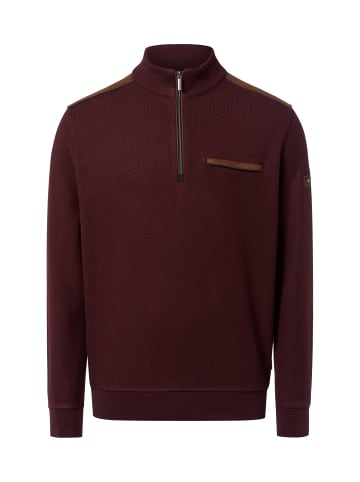 Bugatti Sweatshirt in aubergine - 0003