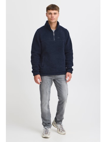 BLEND Strickfleece-Pullover BHTotten in Blau