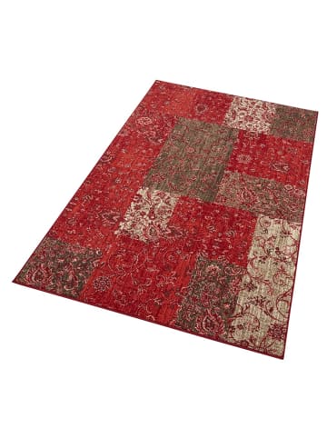 Hanse Home Kurzflor Teppich Kirie Rot Braun