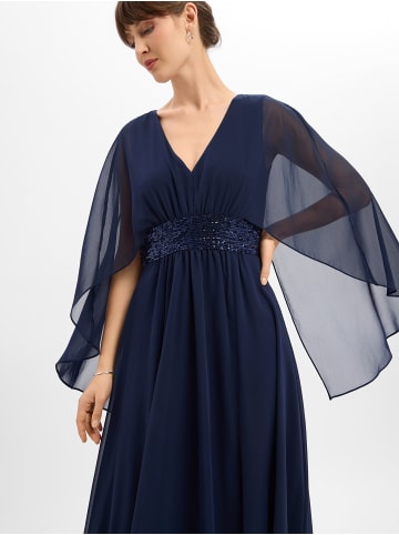 SWING Abendkleid in marine - 0001