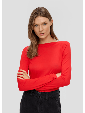 s.Oliver T-Shirt langarm in Rot