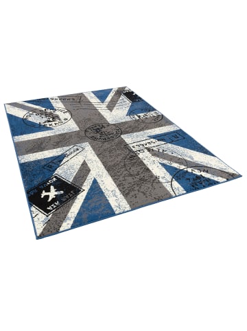 Pergamon Teppich Trendline Union Jack in Bunt