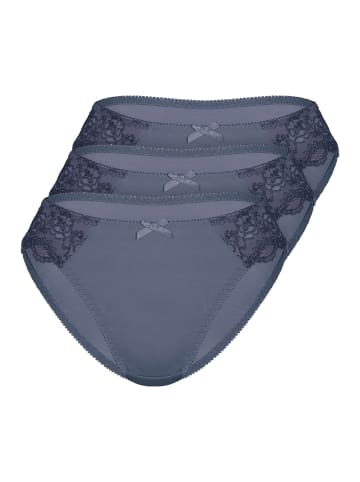 Sassa 3er Pack Slip in dusty Grey