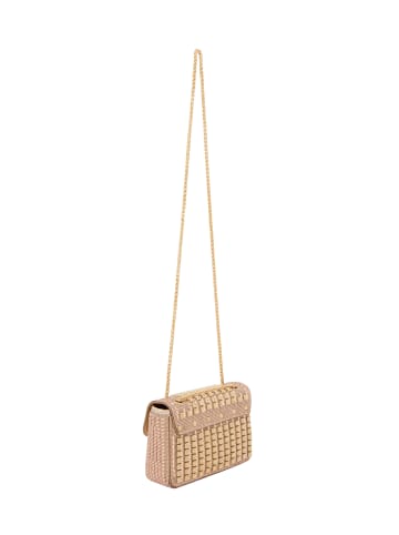 faina Women Flap Bag in Champagne