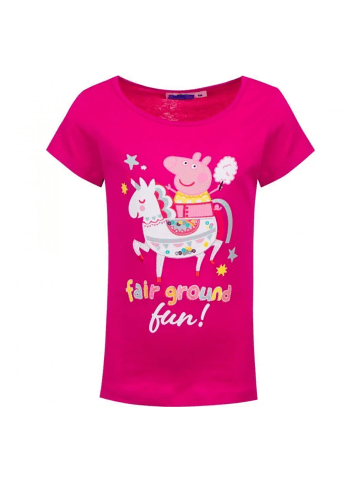 Peppa Pig T-Shirt Fair Ground Fun in Pink