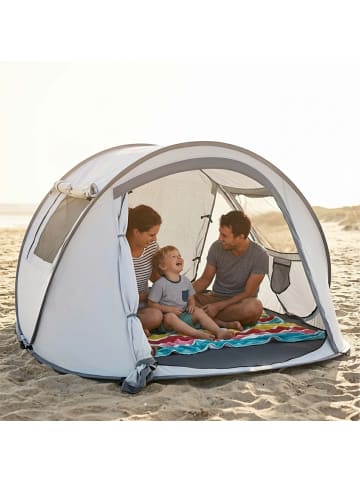 relaxdays Pop Up Zelt in Grau - (B)245 x (H)105 x (T)150 cm