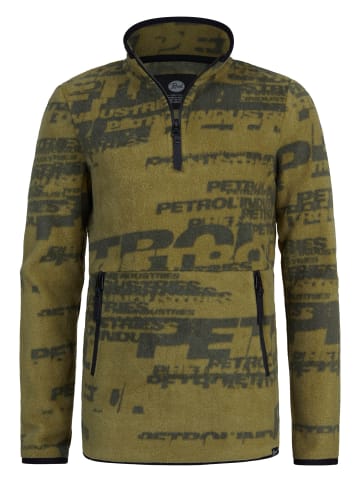 Petrol Industries Sweater mit All-over Muster Decatur in Braun