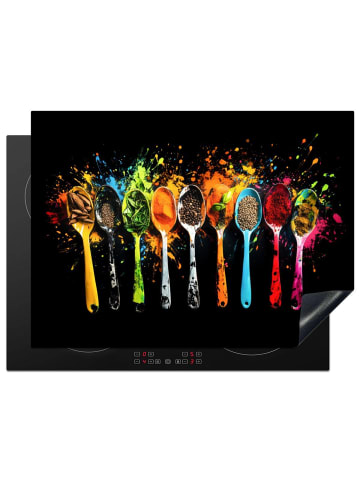 KitchenYeah Herdabdeckplatte Löffel Kräuter