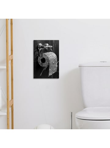 MuchoWow Leinwand bilder Toilettenpapier (BxH)