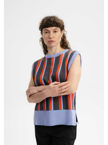 MELA Damen Jacquard Strick Pullunder JAMUNA
