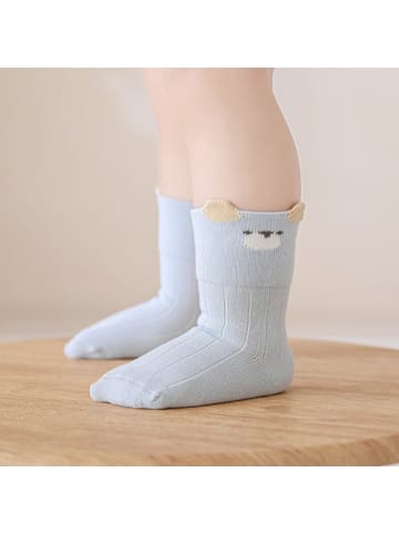 MUNADUNA 4er-Set 'CiCi' Baby Socken in Rosa