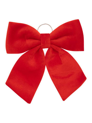 Atmosphera Créateur d'intérieur Weihnachtsbaumkugel aus Wollimitat in Rot, (B) 4 x (H) 38 x (L) 35 cm