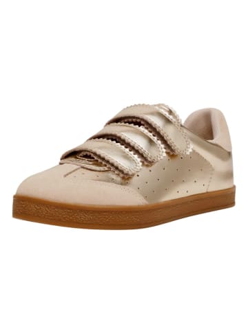 Steve Madden Sneaker in Gold/Beige