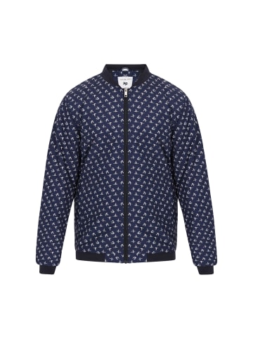 MO Men Jacket in navy multicolor