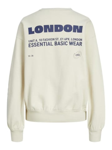 JJXX Sweatshirt in bone white
