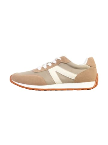 Divine Factory Sneakers mit Schnürsenkeln Beige
