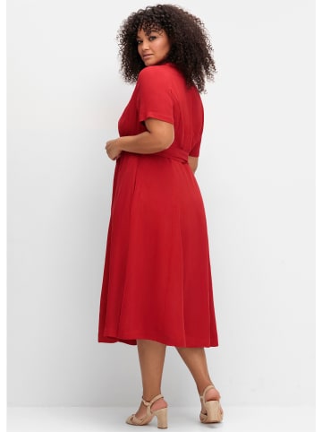 sheego by Joe Browns Hemdblusenkleid in rot