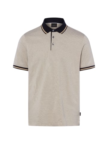 Bugatti Shirt in ecru sand - 0001