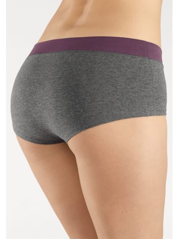 Bench Panty in anthrazit-meliert-rosa