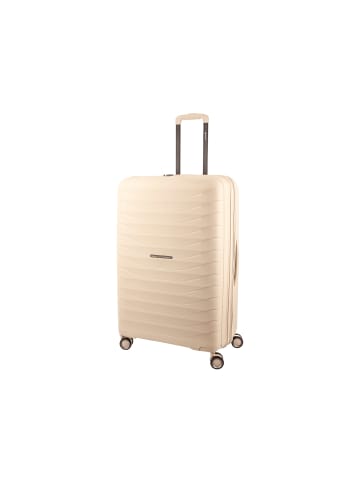 Franky PP15-77DF Spinner Gr. L mit TSA-Zahlenschloss Dehnfalte beige