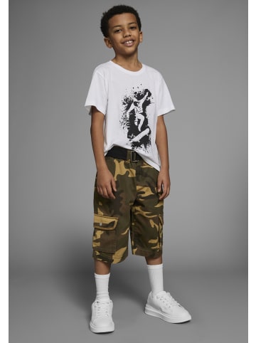 Kidsworld Shorts in braun tarnfarben