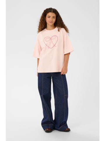 SAINT TROPEZ Sweatshirt PextonSZ Oversize fit in Barely Pink