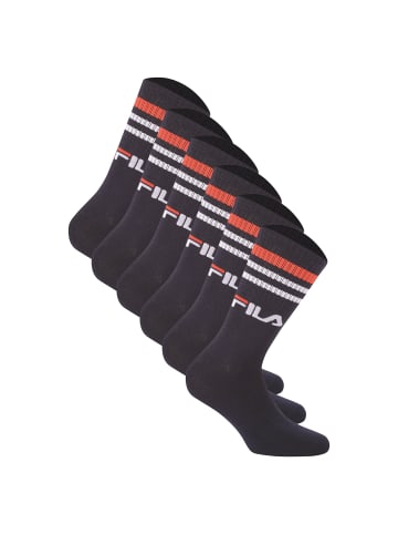 Fila Socken 6er Pack in Marine