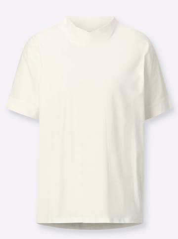 Sieh an! Kurzarm-Shirt in ecru