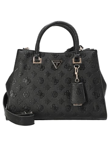 Guess Cresidia II Society - Henkeltasche (black logo) in black logo