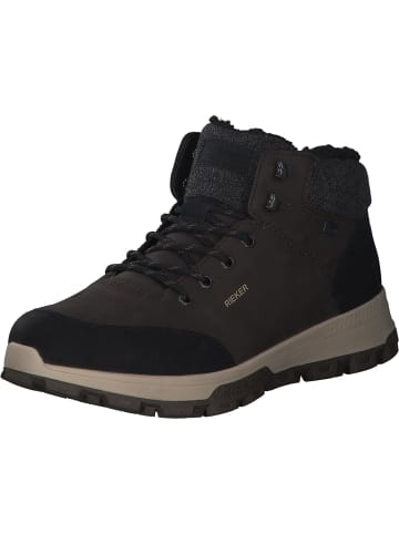 rieker Winterstiefeletten in schwarz/moro/granit